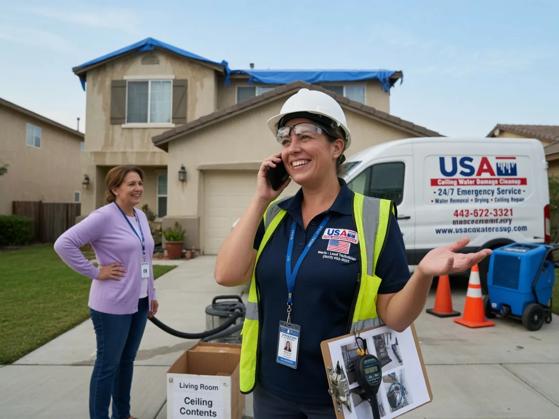 Ceiling Water Damage Restoration Newman, CA FAQs